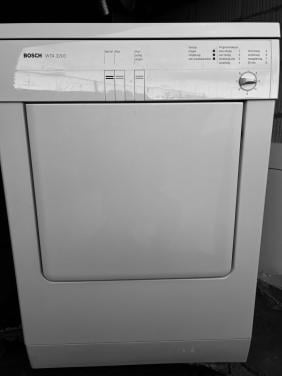 Bosch Droger schoon nauwelijks gebruikt werkt uitstekend