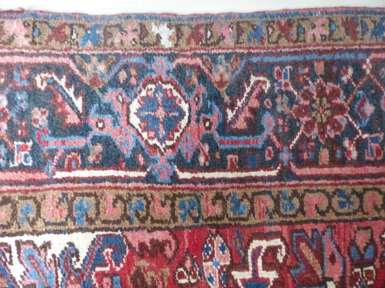 Tapijt uit Iran wol handwerk 261x356 zeer groot zwaar