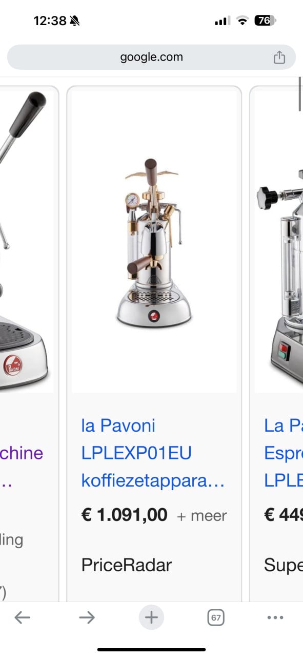 La pavoni LPLEXP01EU