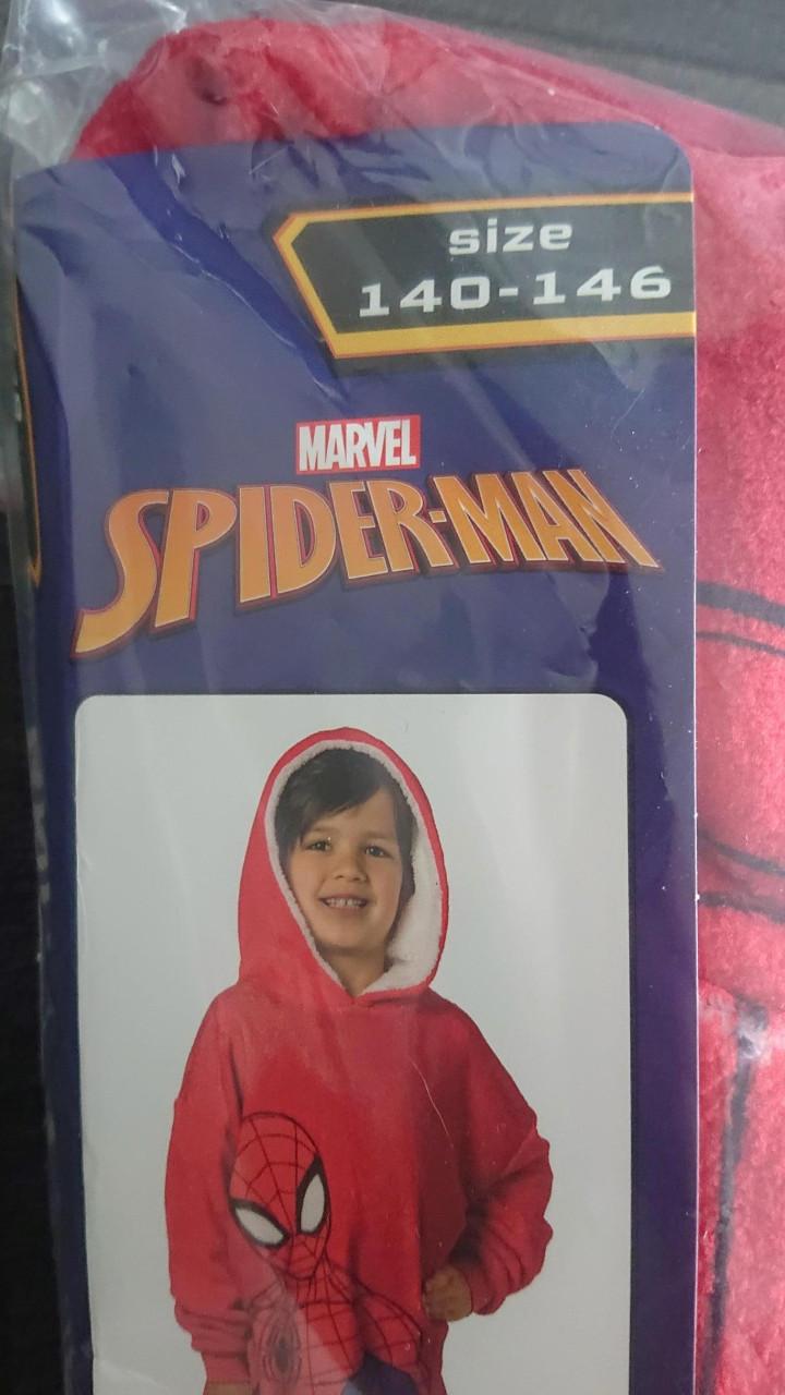 Snuggle Hoodie Spiderman maat 140
