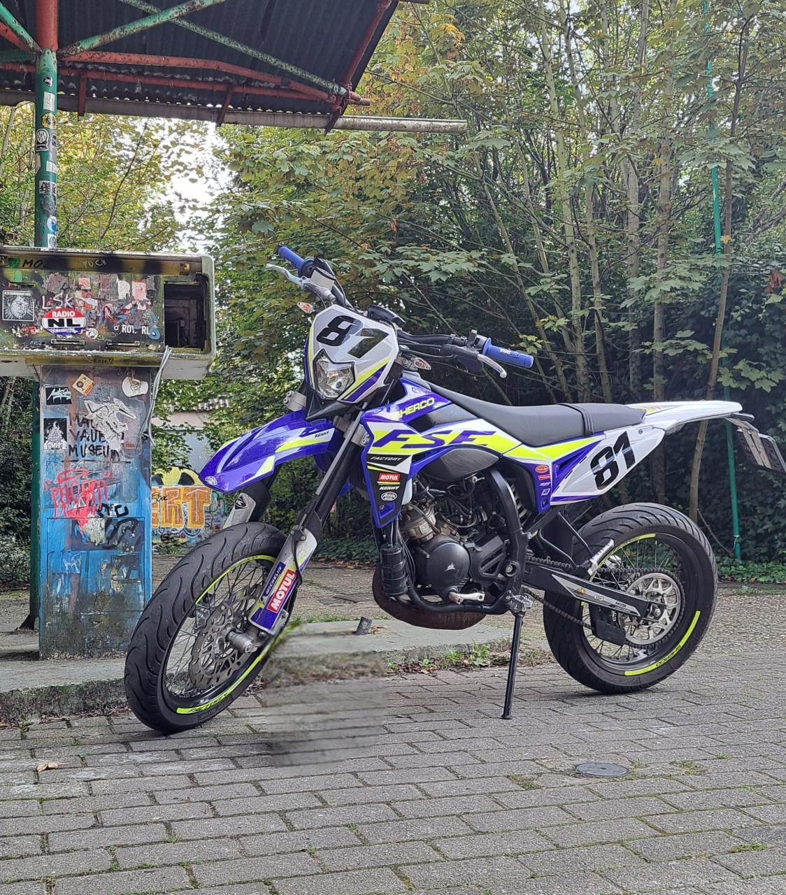 Schakelbrommer: Sherco SM/RS 50 Factory