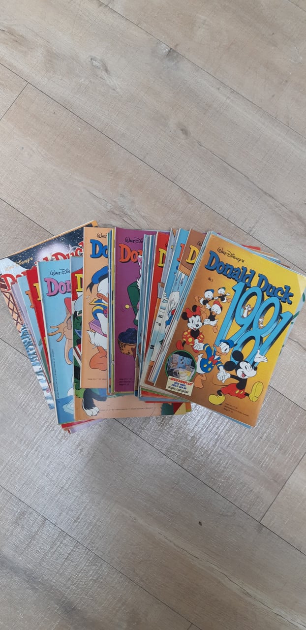 Diverse jaargangen Donald Duck 1972-1984