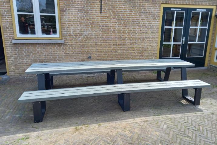 Picknicktafels - Hout - Staal/douglas en Kunststof