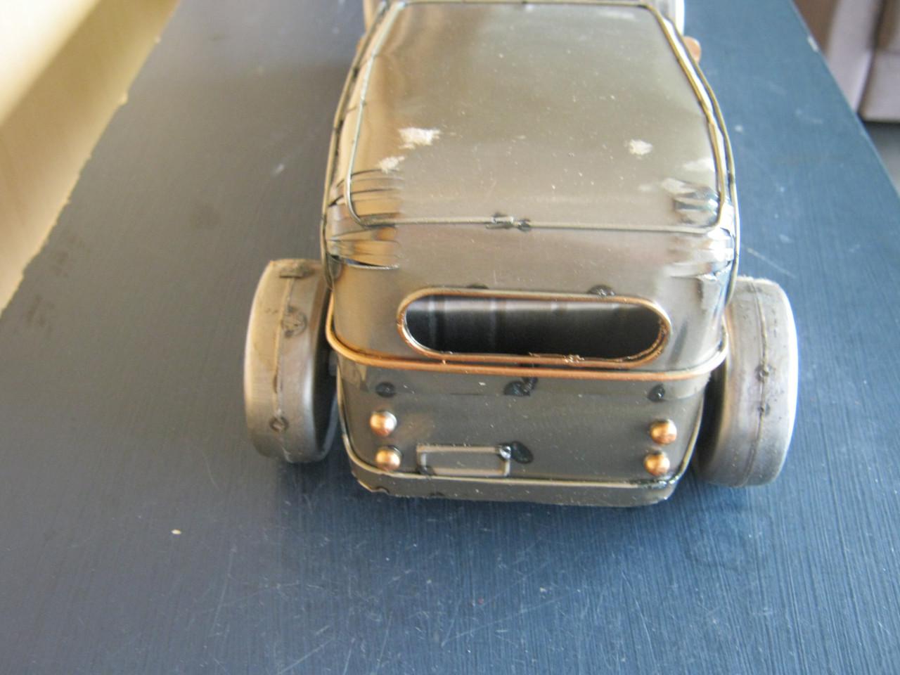 Metalen Hot Rod Car.