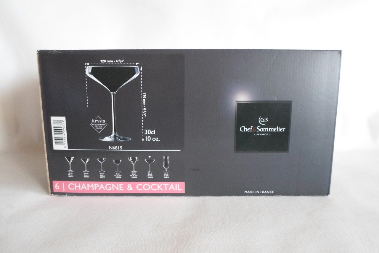 Chef & Sommelier Champagne Cocktail Glazen NIEUW