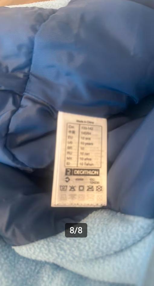 Skipak Wedze voor meiden maat 140 (133-142 cm)