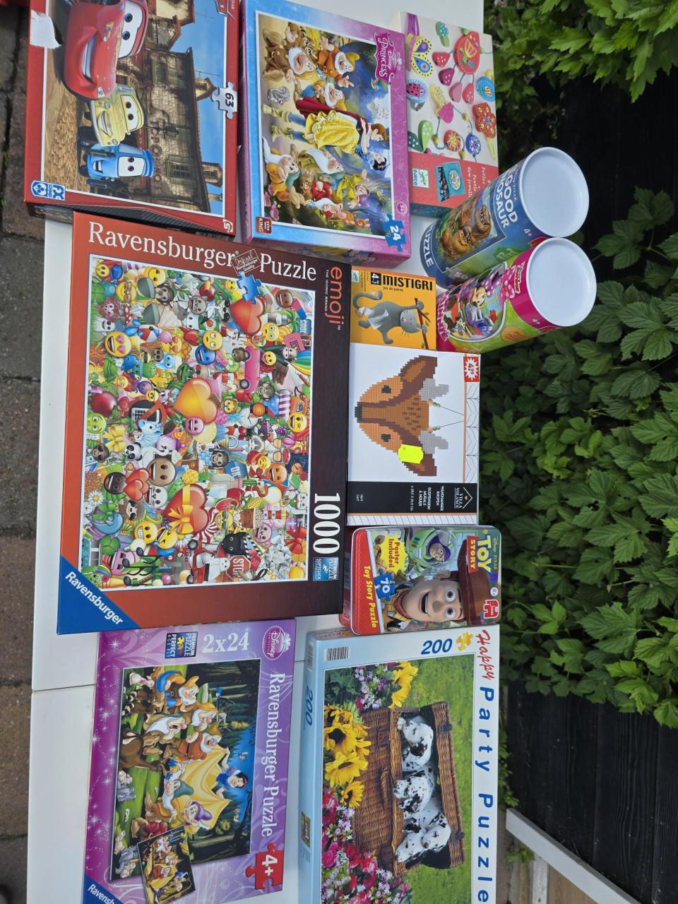 9 stuks Kinder Puzzels