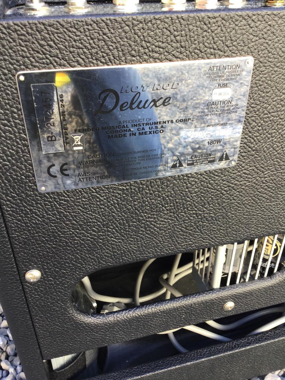 Fender hot rod de luxe versterker