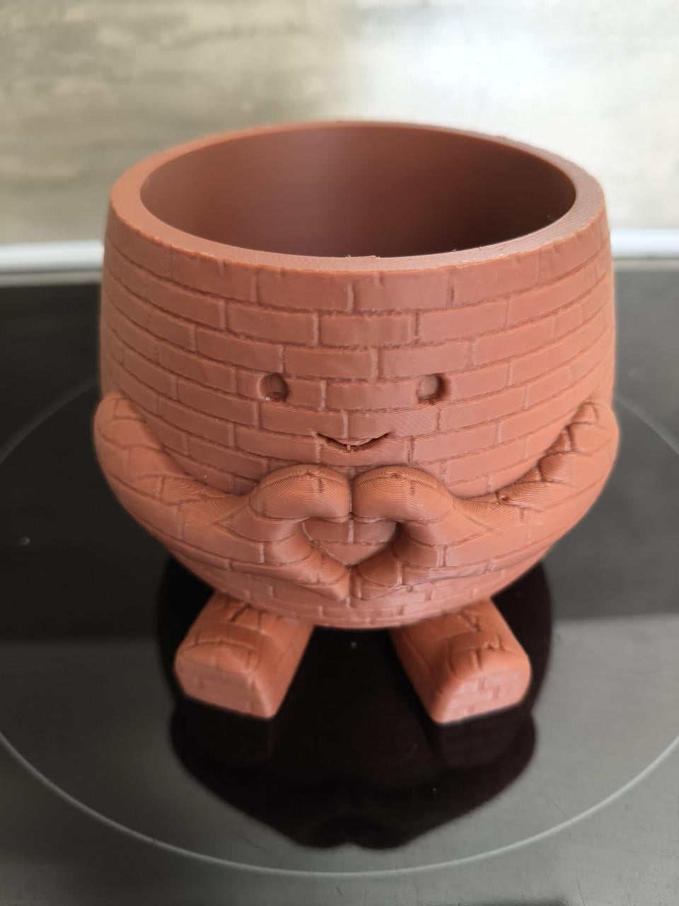 3d prints leuke bloempotjes