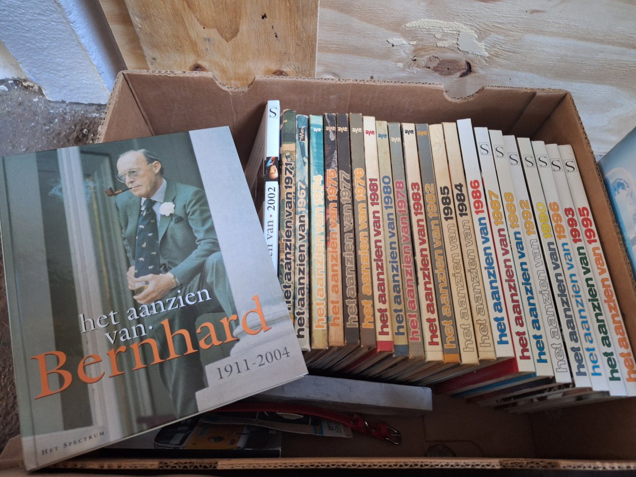 Boeken aanzien  van