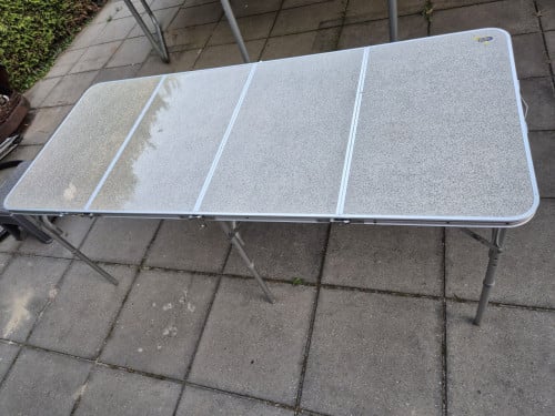 Camping tafel alu opklapbaar 4 tot 8 personen