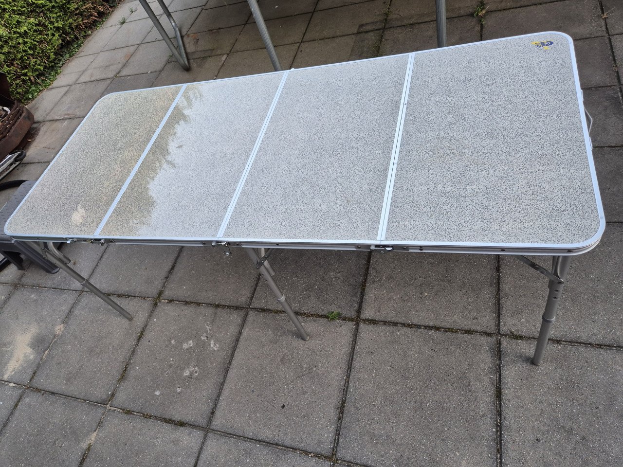 Camping tafel alu opklapbaar 4 tot 8 personen