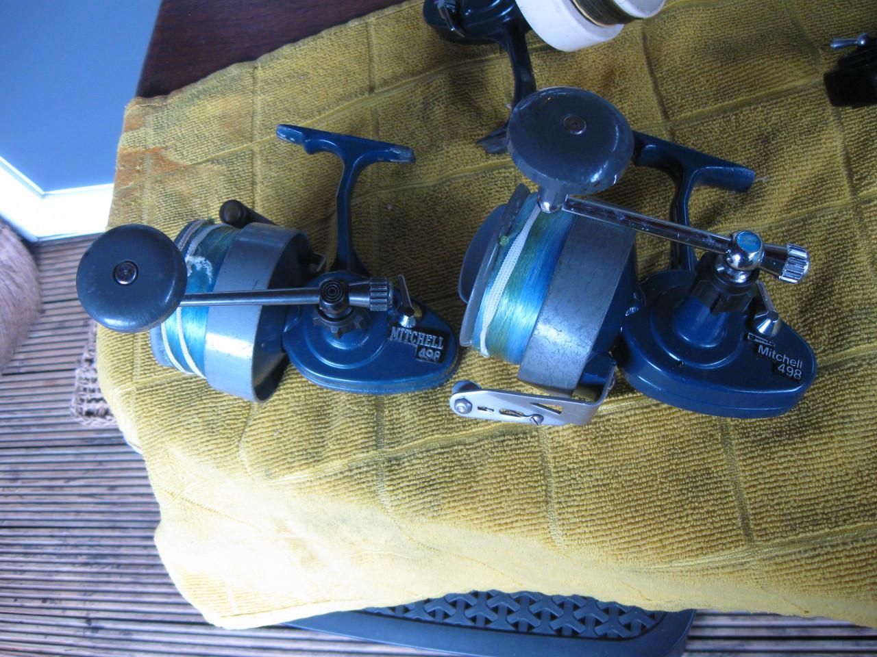 Maolens 3x Michell 498 2st top staat. 1 heeft gebruikt sporren werkt goed