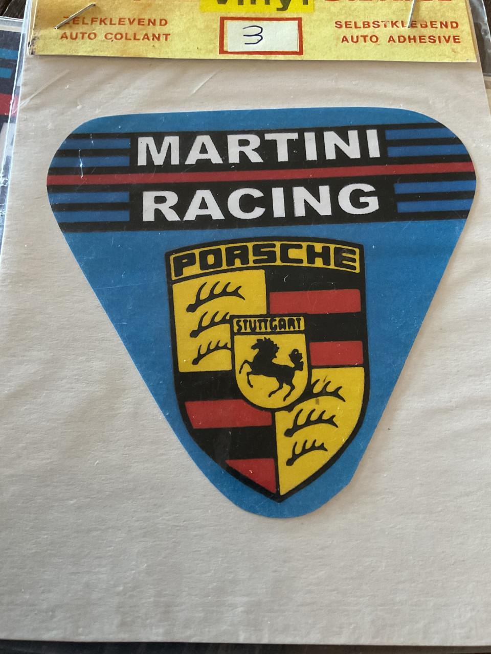 Vintage Porsche stickers