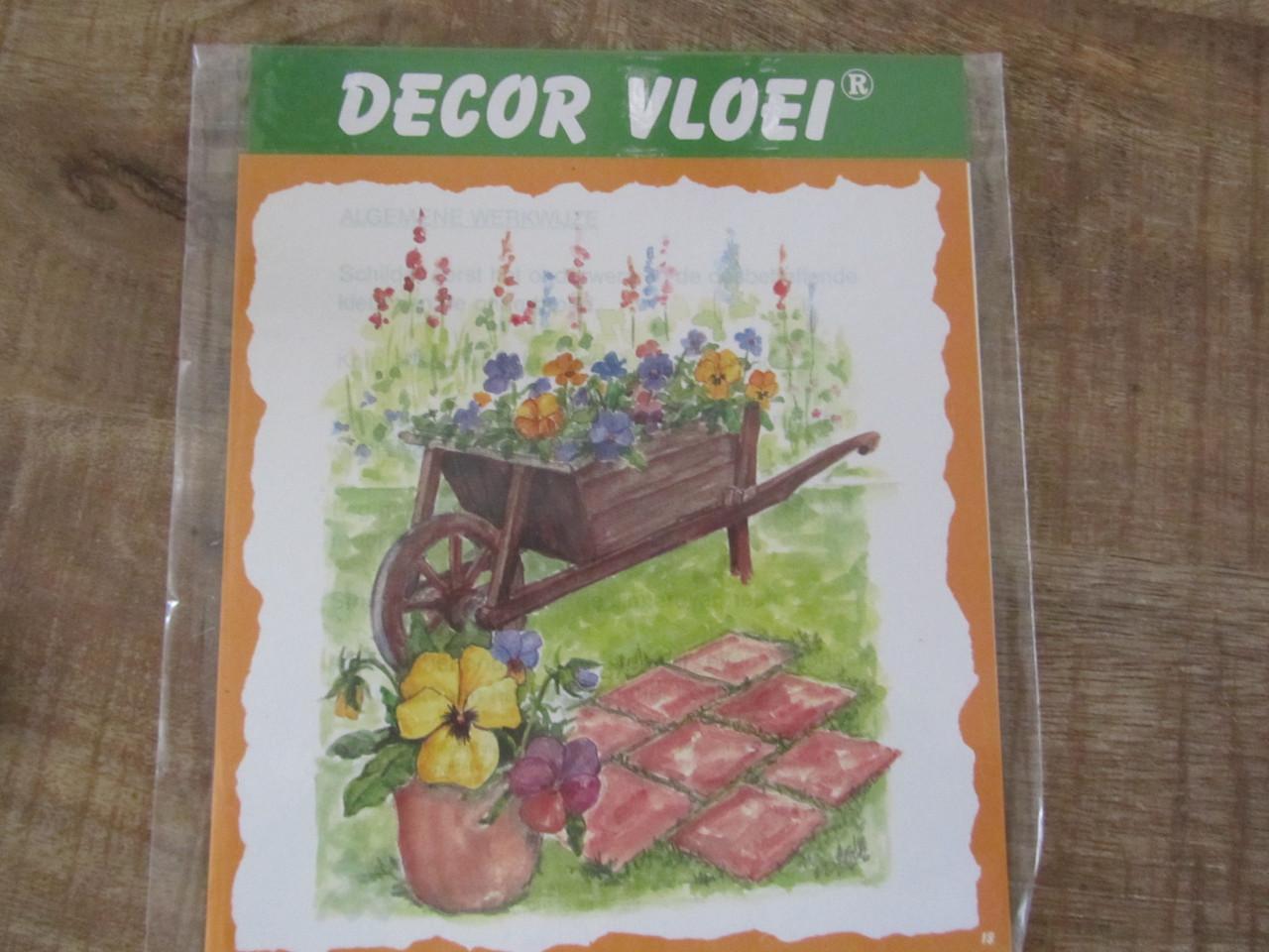 7 stuks Decor Vloei