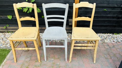 3 vintage stoeltjes