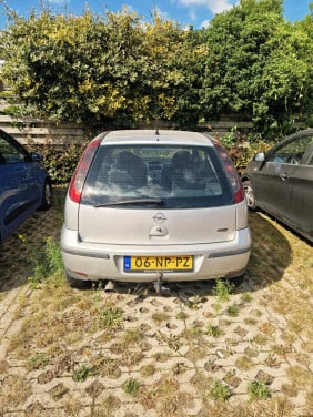 Opel Corsa met slippende koppeling