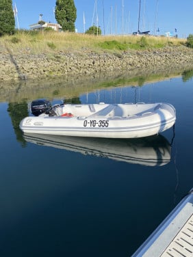 Zodiac cadet alu (2022) + Mercury 15pk 4 takt