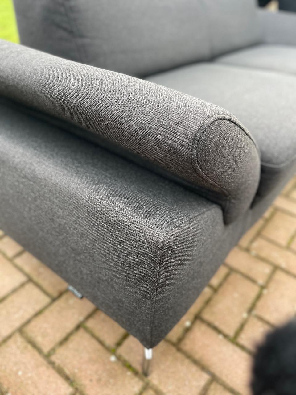 GRATIS LEVERING HEEL BENELUX + DACH Montel 3-zits Antraciet Bankstel