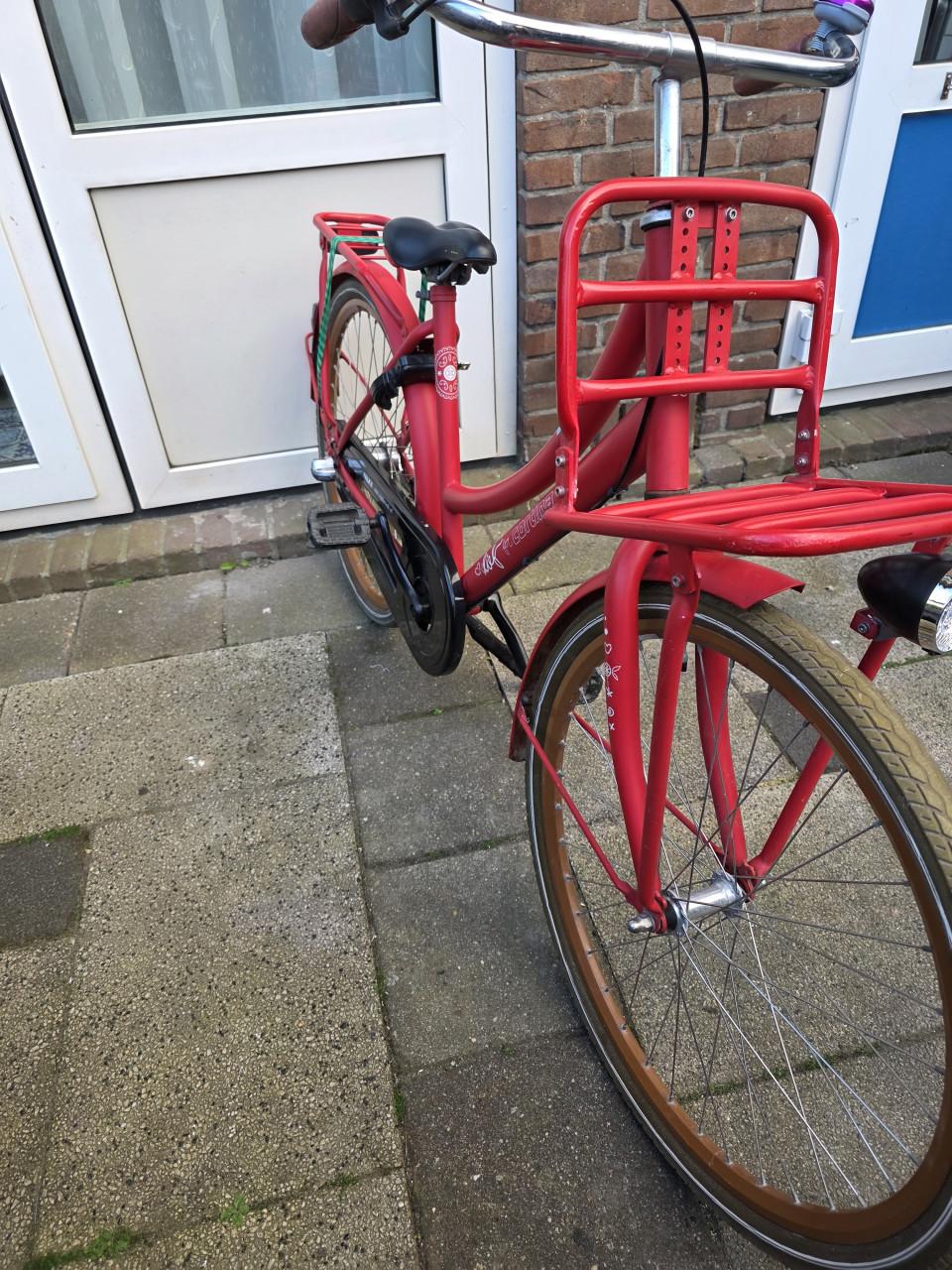 Mooi en goed werkend meisjes fiets-CORTINA-26inch-Fr.maat 46cm