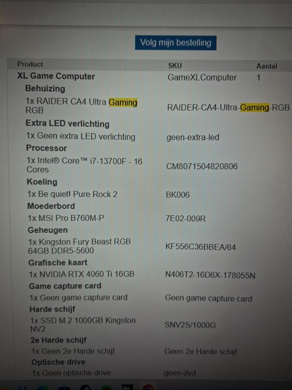 Gaming Pc