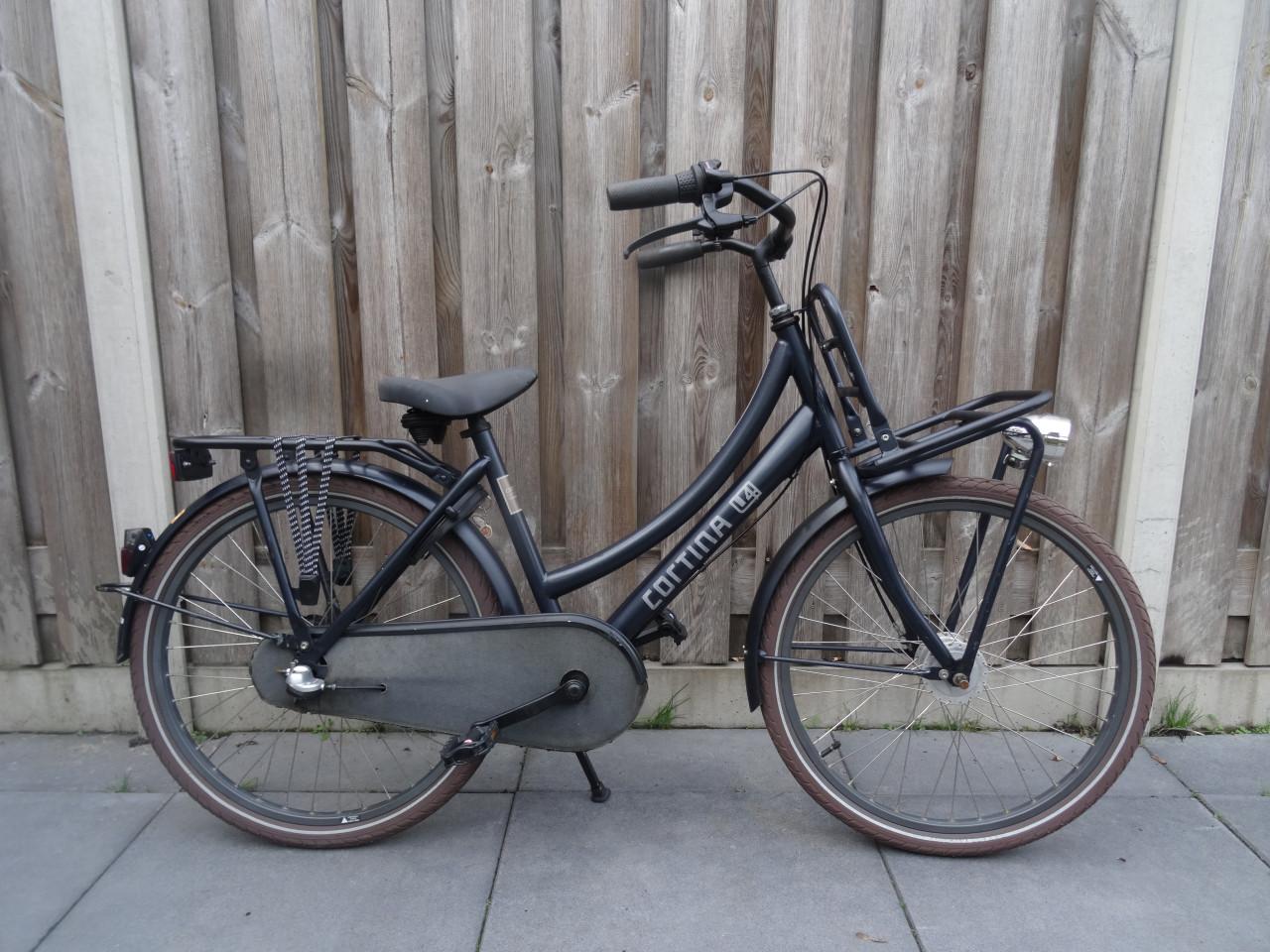 🚲 Stoere meisjesfiets – Cortina U4 Transport 24 inch | 3 versnellingen