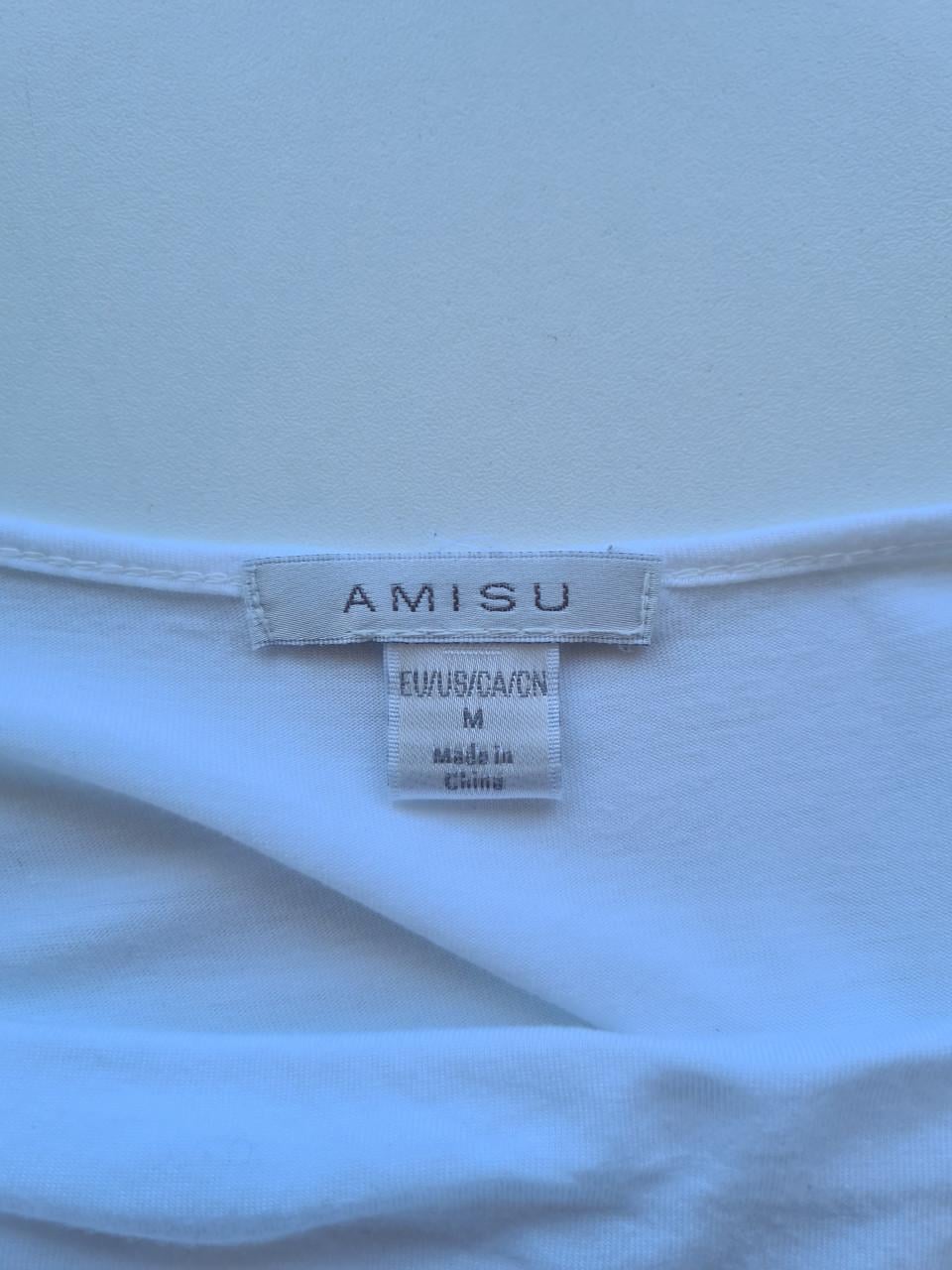 Witte nieuwe Waterfall top in 3 kleuren Mt M/L Merk : Amisu