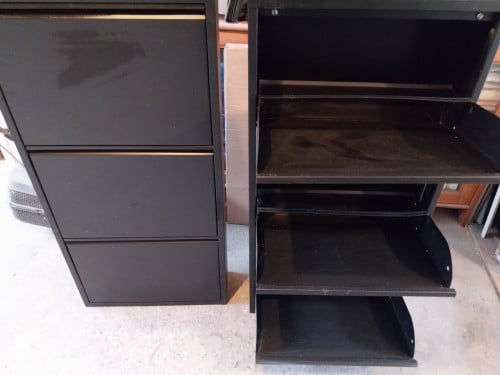 Schoenenkast, 2 stuks beschikbaar