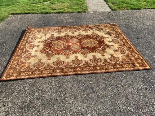 Te koop; vloerkleed vintage 170 x 234 kleed nostalgie retro