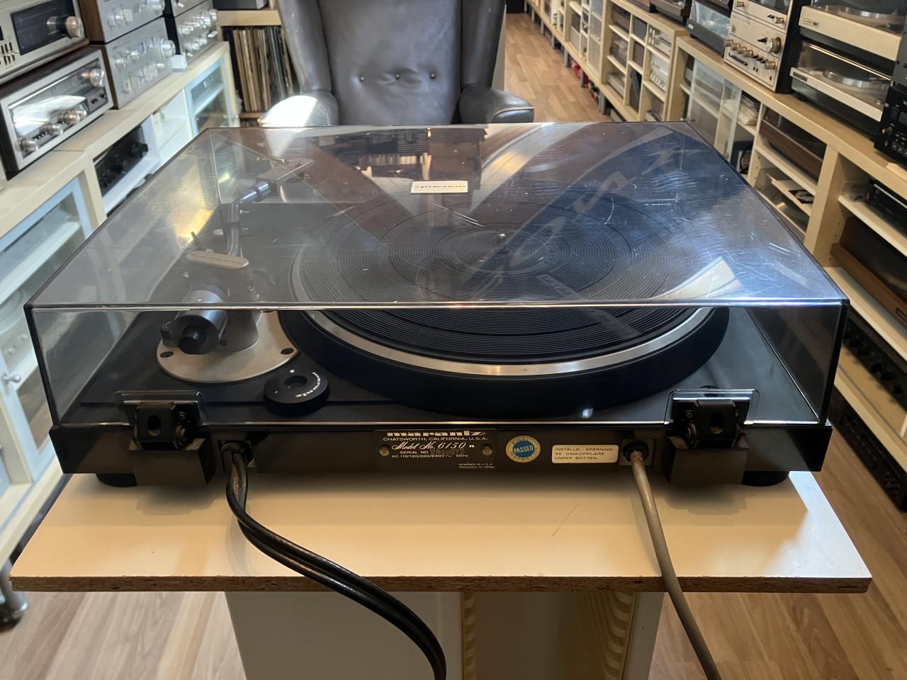 Marantz 6150 direct drive platenspeler houtfineer prachtig origineel