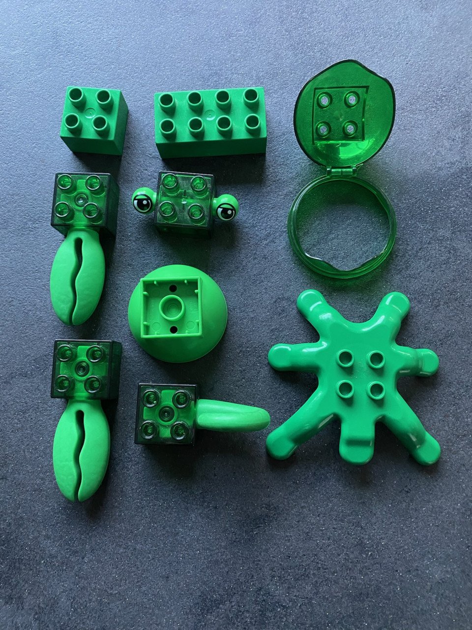 Lego Duplo Goozle groen monster (compleet) 3263