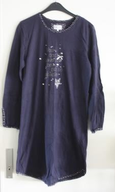 Blauw nachthemd  maat 42