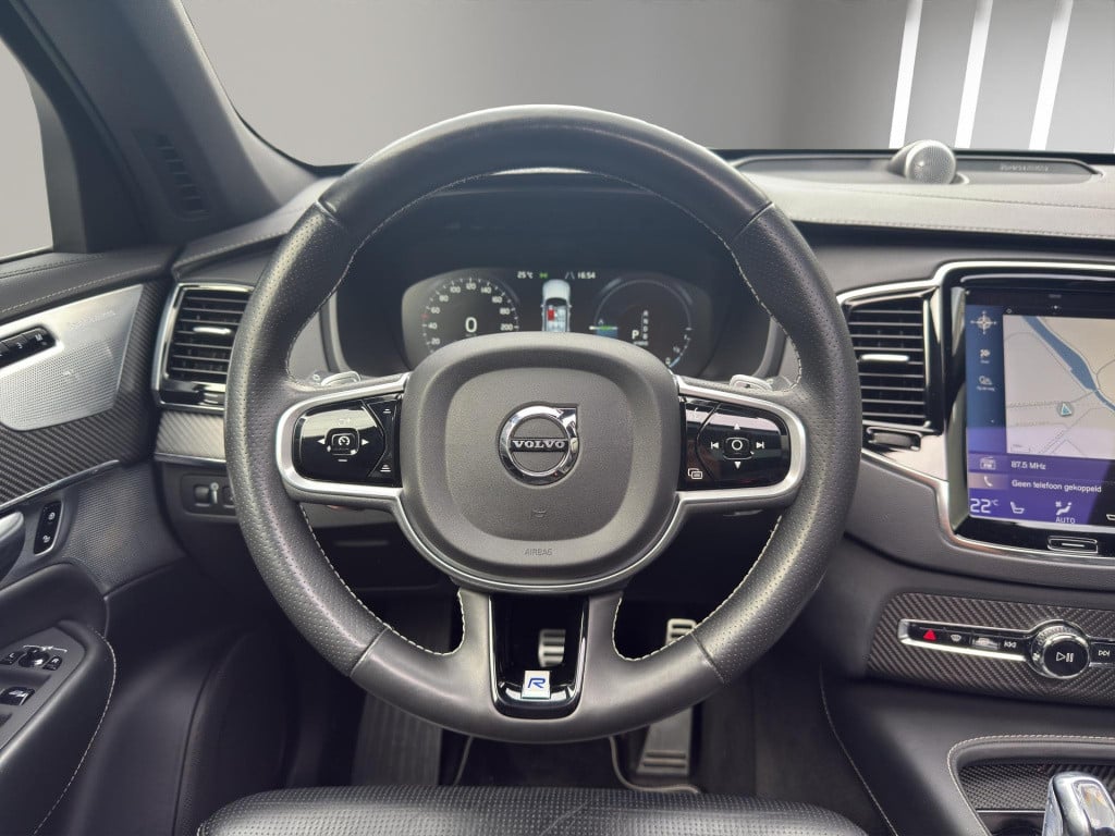 Volvo XC90 2.0 t8 twin engine awd r-design b&w massage pano luchtvering