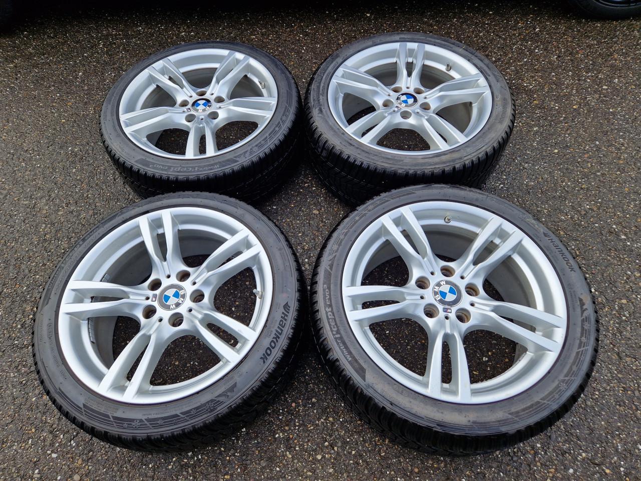 18 inch BMW Winterset breedset in zeer goede staat!! F30 F31 F32 F20 F21