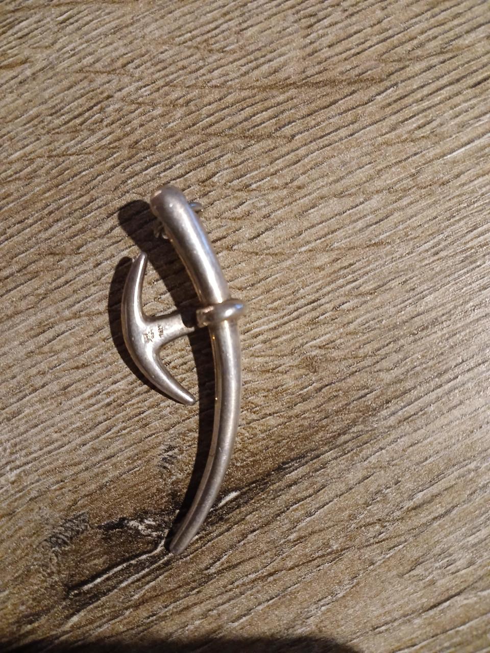 Zilveren hanger (zònder ketting)