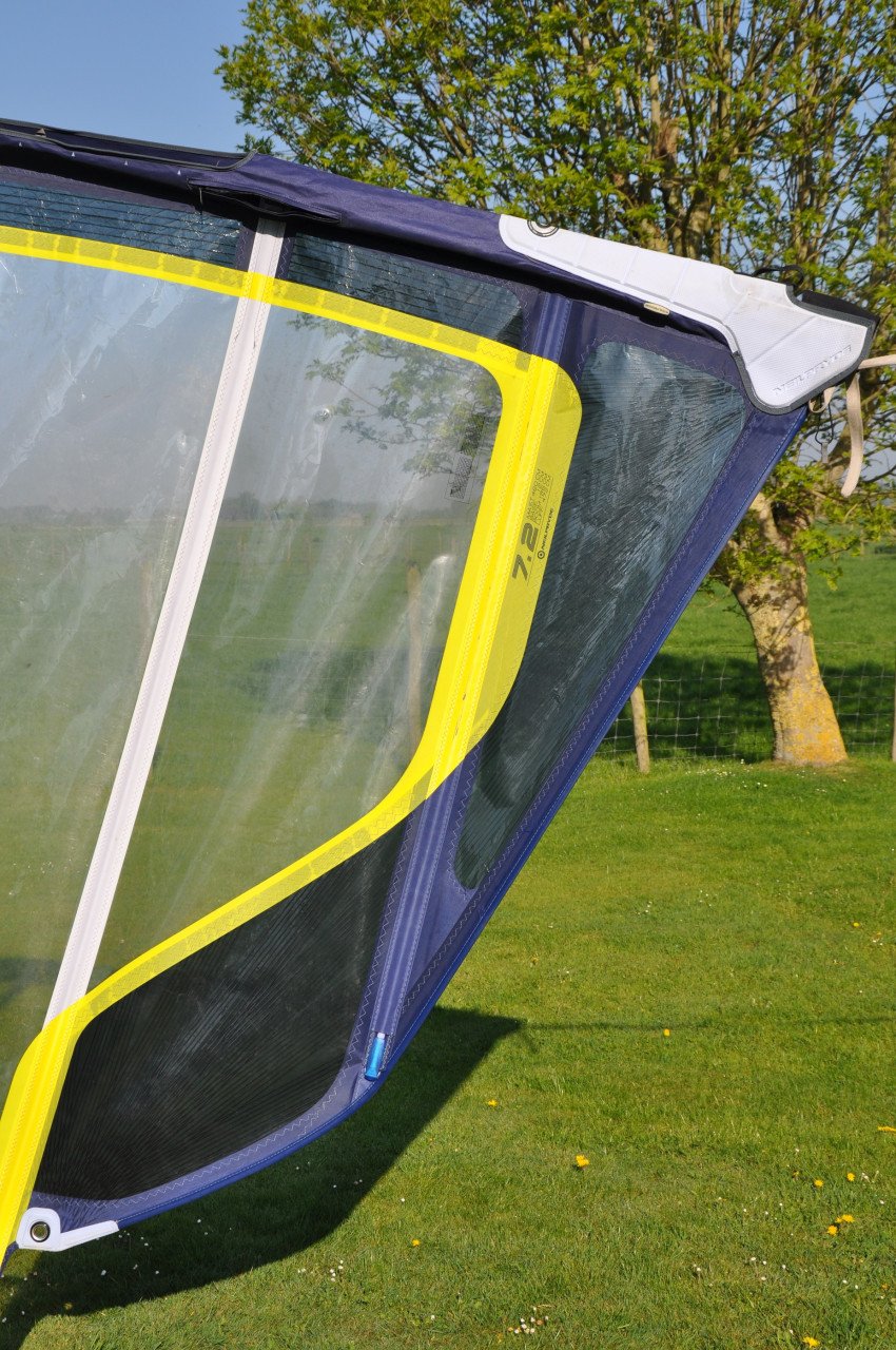 7.2m2 NeilPryde Hornet, Twin-Cam Freeride zeil