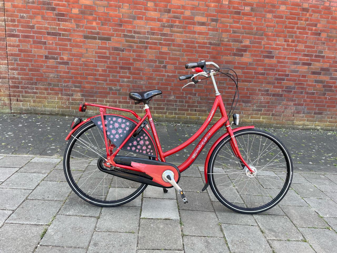 Damesfiets.