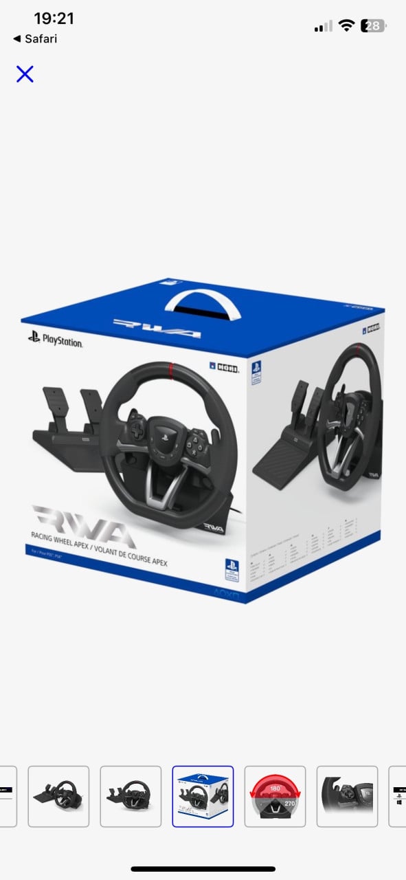 Hori Apex racestuur (PS4 / PS5)