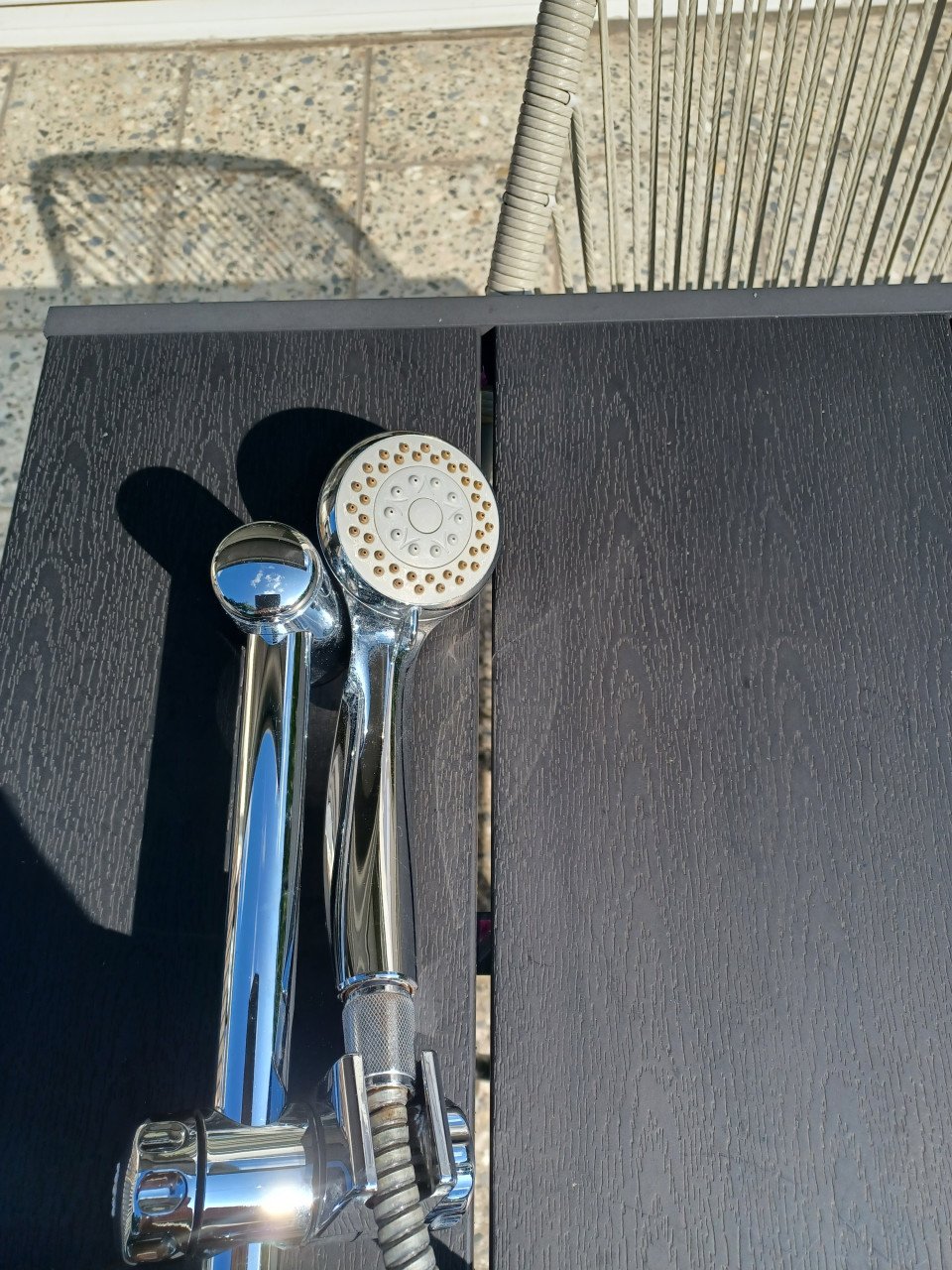 Douche set Grohe met thermostaatkraan  aansluiting 12cm