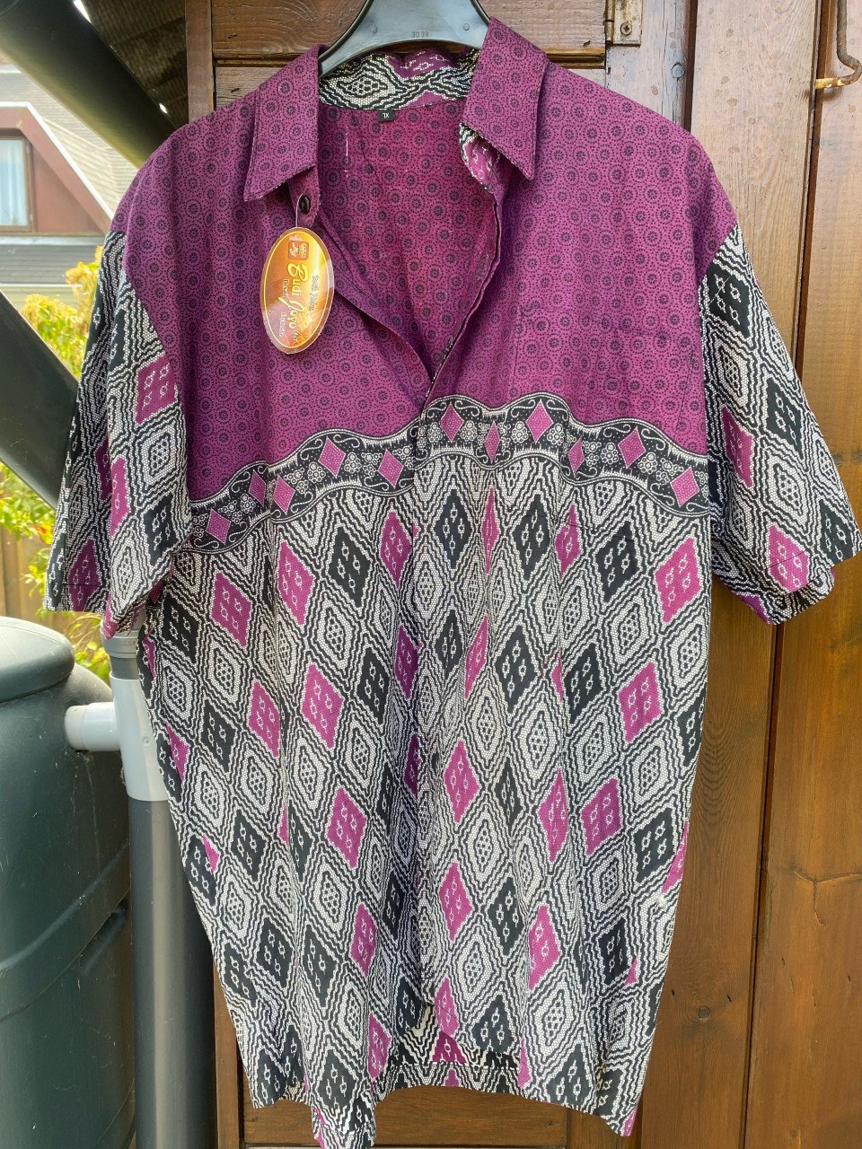 Heren blouse 💜🖤🩶