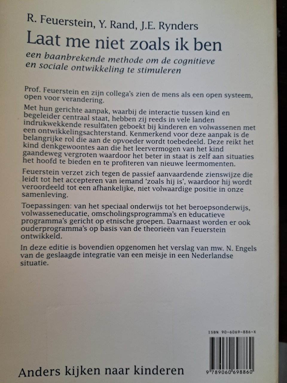 Laat me niet zoals ik ben