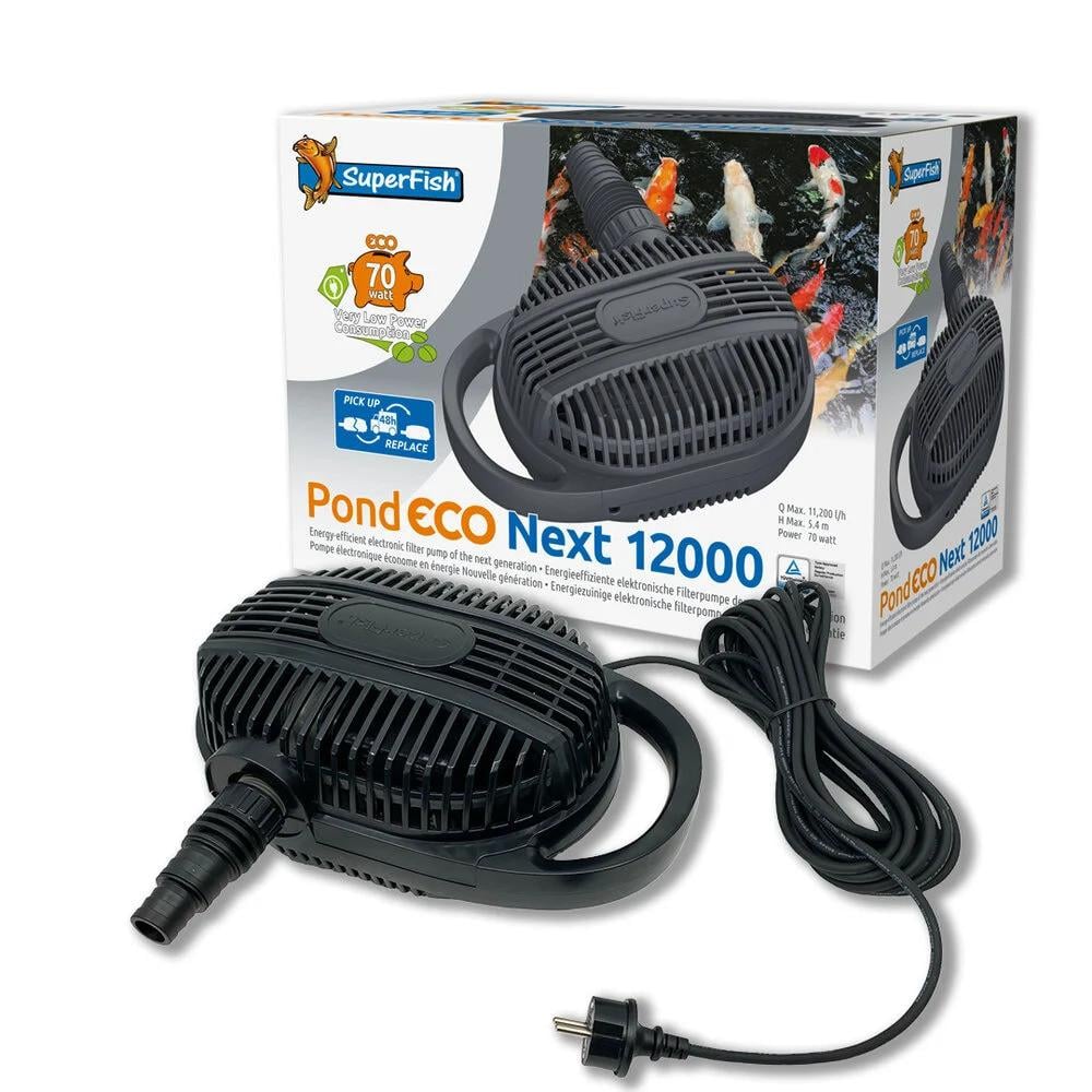 SuperFish Pond Eco Next 12000 zuinige vijverpomp