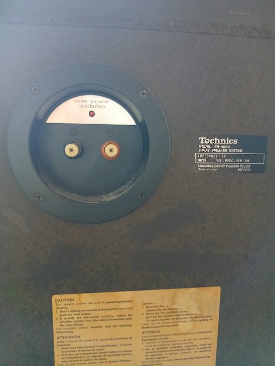 2-weg speakers Technics