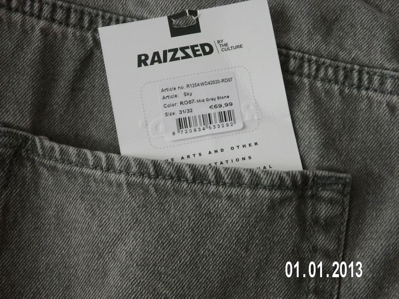 Jeans van Raizzed maat W31-L32.