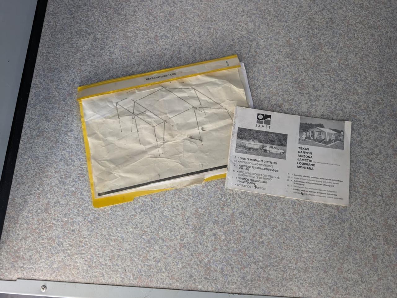 Jamet Louisiane vouwcaravan--- 2001 bj