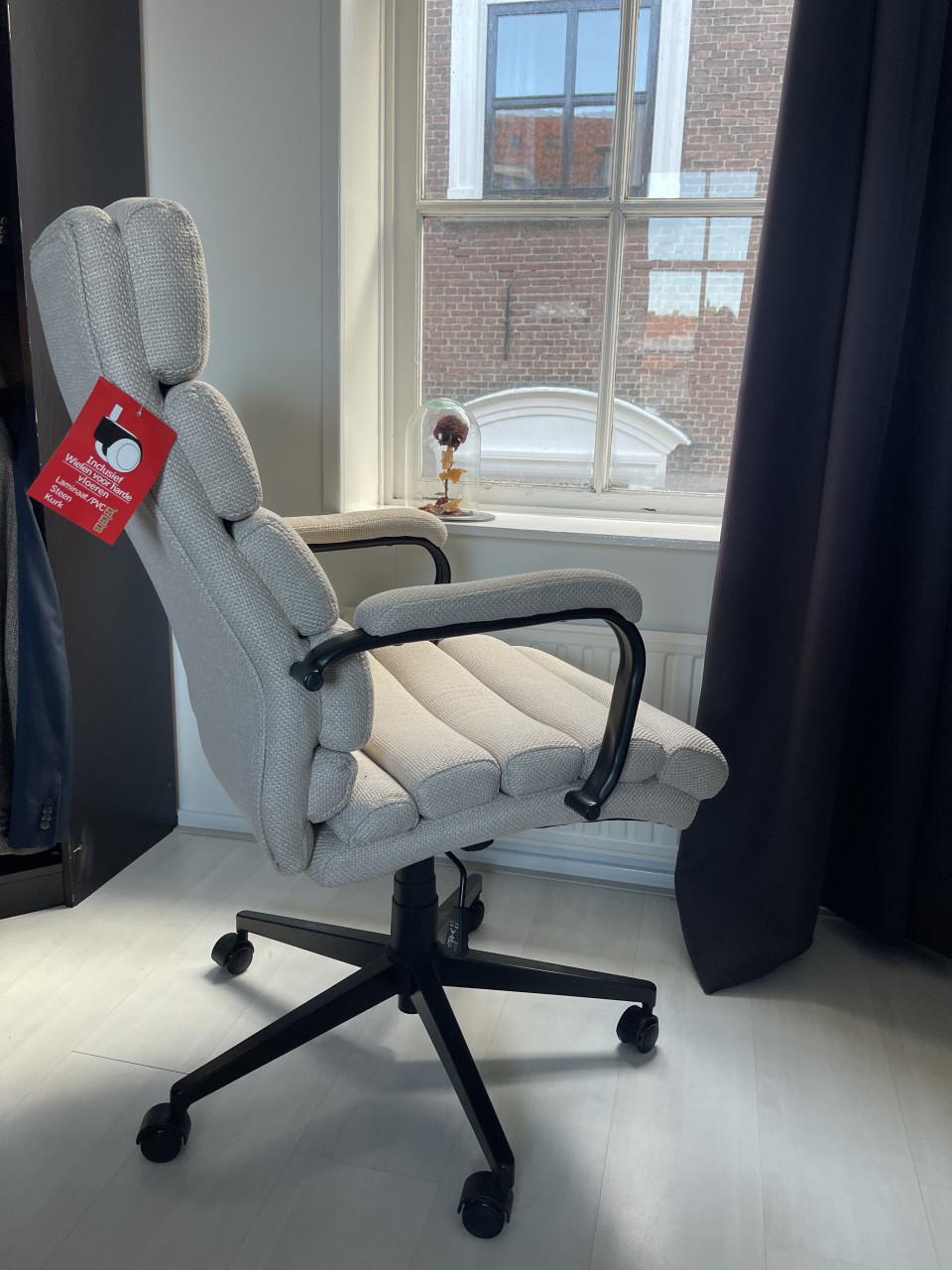 Ophalen! Beige comfortabele Bureaustoel