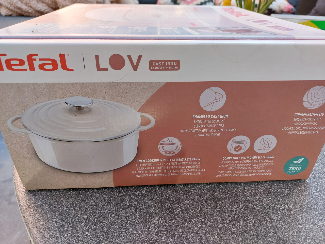 Tefal LOV Braadpan - 5L - Ø25 cm - Beige