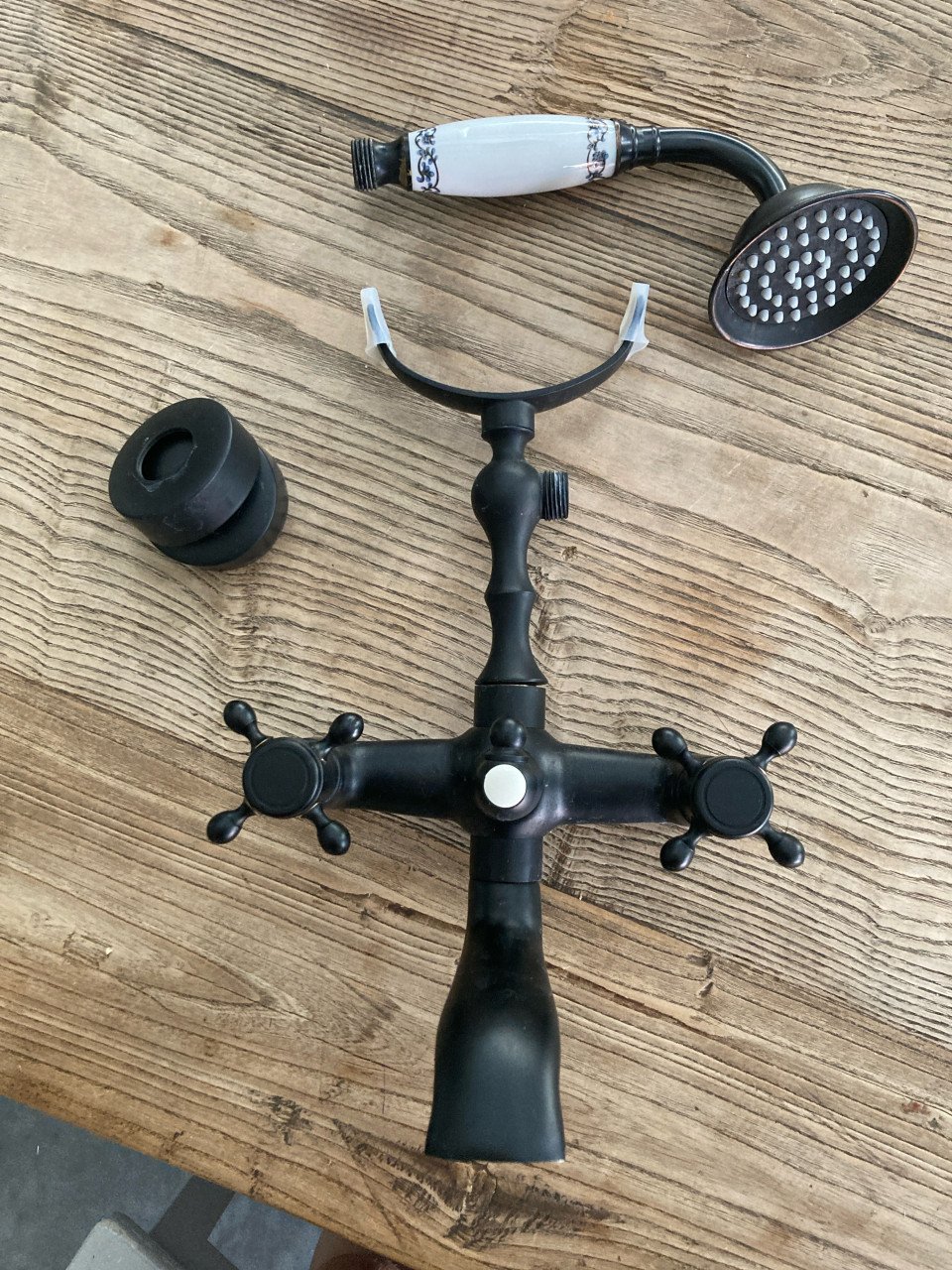 Zwarte badkraan