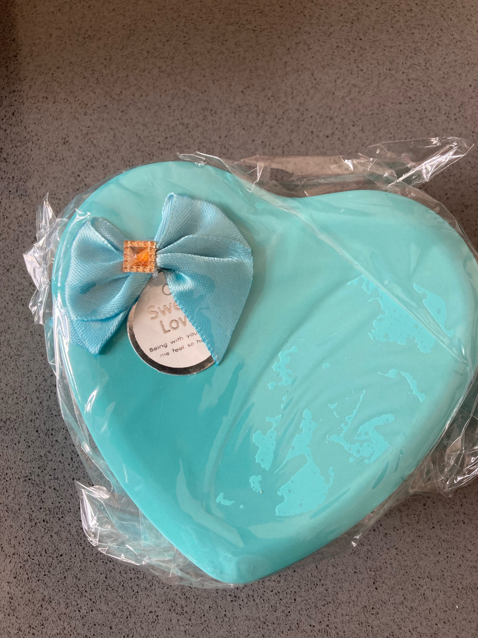 Partijtje I love you blikjes en doosjes.alles nieuw in de verpakking
