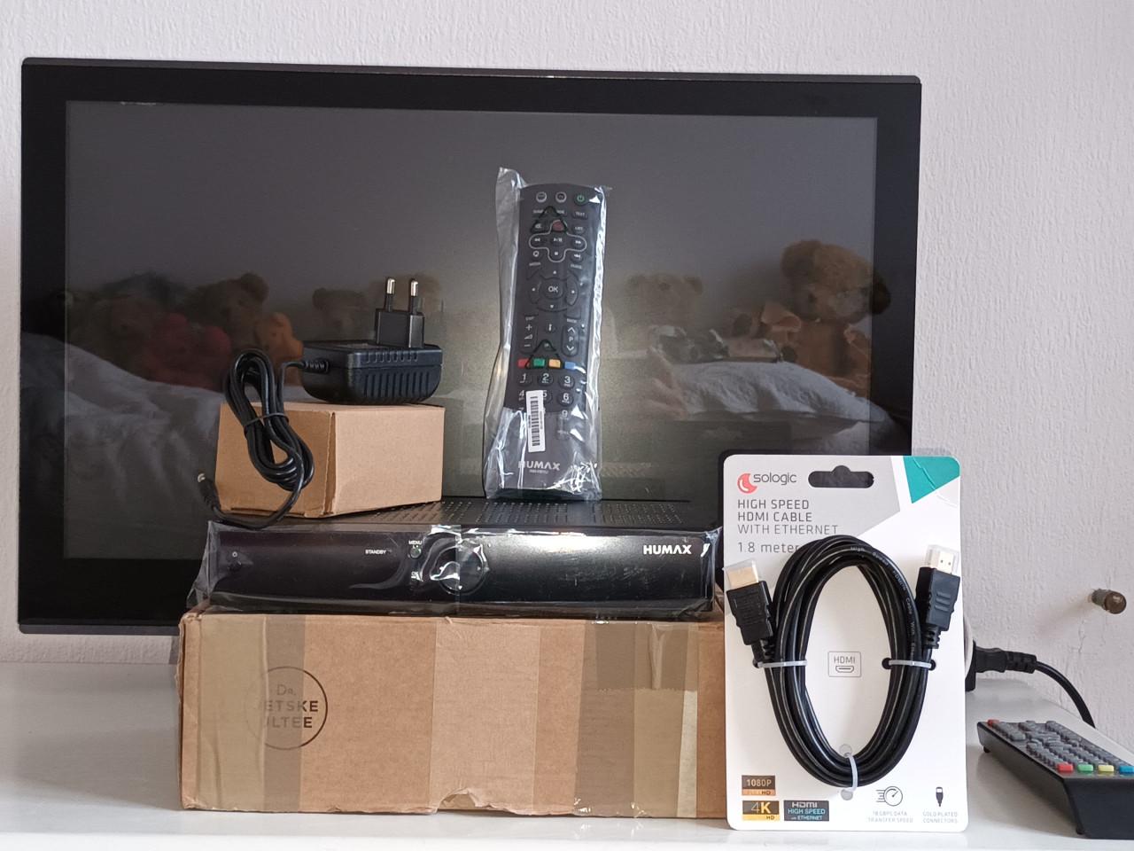 NIEUW Humax Full HD digitale TV ontvanger, type IRHD 5300C in doosje